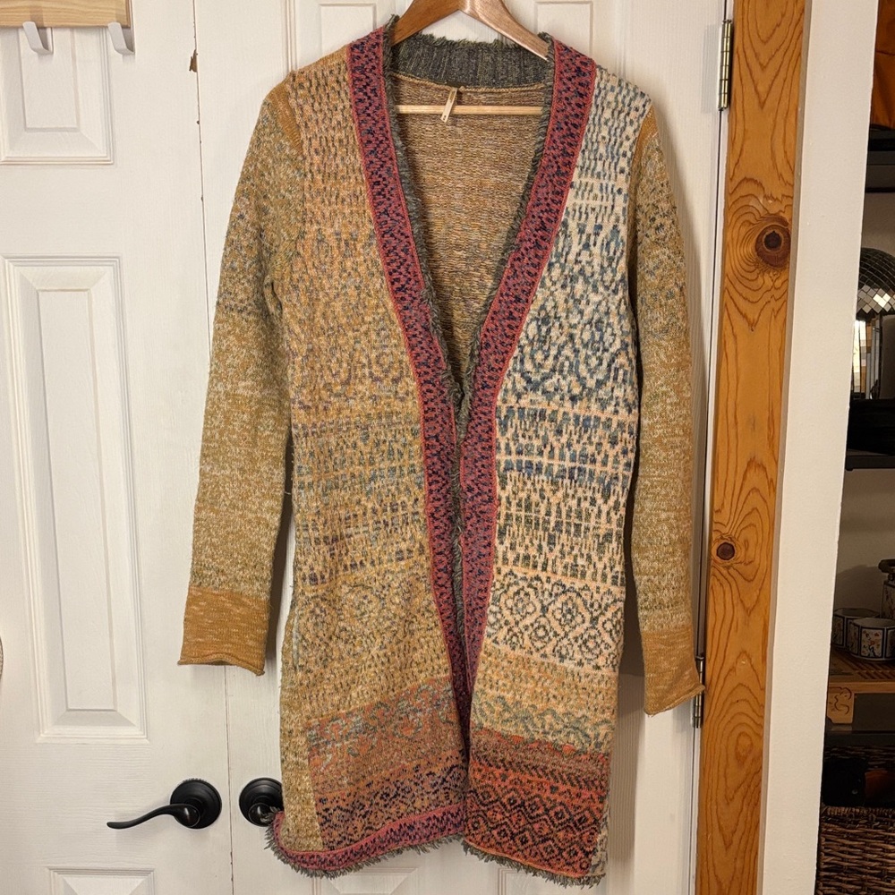 Free People Multicolor Women's Sweater Knitwear M